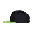 Noir - Vert clair - Side - Result Headwear - Casquette ajustable BRONX - Adulte