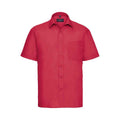 Rouge classique - Front - Russell Collection - Chemise formelle - Homme