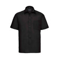 Noir - Front - Russell Collection - Chemise formelle - Homme