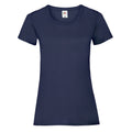 Bleu marine foncé - Front - Fruit of the Loom - T-shirt - Femme