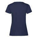 Bleu marine foncé - Back - Fruit of the Loom - T-shirt - Femme