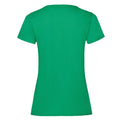 Vert - Back - Fruit of the Loom - T-shirt - Femme
