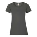 Graphite clair - Front - Fruit of the Loom - T-shirt - Femme