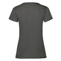 Graphite clair - Back - Fruit of the Loom - T-shirt - Femme
