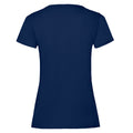 Bleu marine - Back - Fruit of the Loom - T-shirt - Femme