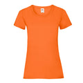 Orange - Front - Fruit of the Loom - T-shirt - Femme