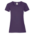 Violet - Front - Fruit of the Loom - T-shirt - Femme