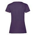 Violet - Back - Fruit of the Loom - T-shirt - Femme