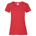 Rouge - Front - Fruit of the Loom - T-shirt - Femme