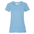 Bleu ciel - Front - Fruit of the Loom - T-shirt - Femme