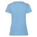 Bleu ciel - Back - Fruit of the Loom - T-shirt - Femme