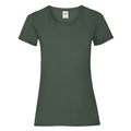 Vert bouteille - Front - Fruit of the Loom - T-shirt - Femme