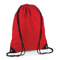 Rouge classique - Front - Bagbase - Sac à cordon PREMIUM