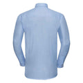 Bleu Oxford - Back - Russell Collection - Chemise formelle OXFORD - Homme