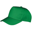 Vert - Front - Result Headwear - Casquette de baseball BOSTON - Enfant