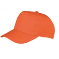 Orange - Front - Result Headwear - Casquette de baseball BOSTON - Enfant