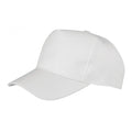 Blanc - Front - Result Headwear - Casquette de baseball BOSTON - Enfant
