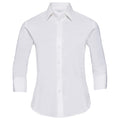 Blanc - Front - Russell Collection - Chemise formelle - Femme