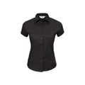 Noir - Front - Russell Collection - Chemisier - Femme