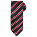 Noir - Rouge - Front - Premier - Cravate - Homme
