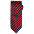 Rouge - Noir - Front - Premier - Cravate - Adulte