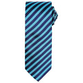 Turquoise vif - Bleu marine - Front - Premier - Cravate - Adulte