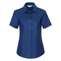Bleu roi vif - Front - Russell Collection - Chemisier - Femme