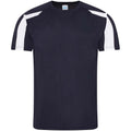 Bleu marine - Blanc - Front - AWDis Cool - T-shirt - Homme