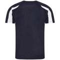 Bleu marine - Blanc - Back - AWDis Cool - T-shirt - Homme