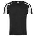 Noir vif - Blanc - Front - AWDis Cool - T-shirt - Homme