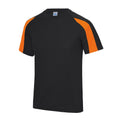 Noir vif - Orange vif - Side - AWDis Cool - T-shirt - Homme