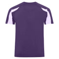 Violet - Blanc - Back - AWDis Cool - T-shirt - Homme
