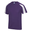 Violet - Blanc - Side - AWDis Cool - T-shirt - Homme