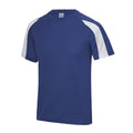 Bleu roi - Blanc - Side - AWDis Cool - T-shirt - Homme
