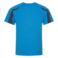 Bleu saphir - Charbon - Back - AWDis Cool - T-shirt - Homme