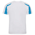 Blanc - Bleu saphir - Back - AWDis Cool - T-shirt - Homme