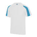Blanc - Bleu saphir - Side - AWDis Cool - T-shirt - Homme