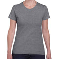 Graphite Chiné - Front - Gildan - T-shirt - Femme