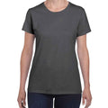 Gris foncé chiné - Front - Gildan - T-shirt - Femme