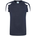 Bleu marine - Blanc - Front - AWDis Cool - T-shirt - Enfant