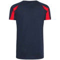 Bleu marine - Rouge feu - Back - AWDis Cool - T-shirt - Enfant