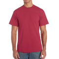 Rouge foncé chiné - Lifestyle - Gildan - T-shirt - Adulte
