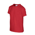 Rouge - Side - Gildan - T-shirt - Enfant