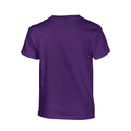 Violet - Back - Gildan - T-shirt - Enfant