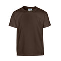 Chocolat foncé - Front - Gildan - T-shirt - Enfant