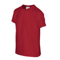 Rouge foncé - Side - Gildan - T-shirt - Enfant