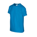 Bleu saphir - Side - Gildan - T-shirt - Enfant
