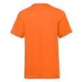 Orange - Back - Fruit of the Loom - T-shirt VALUE - Enfant