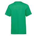 Vert - Back - Fruit of the Loom - T-shirt VALUE - Enfant