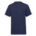 Bleu marine foncé - Back - Fruit of the Loom - T-shirt VALUE - Enfant